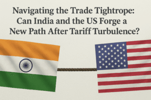 Navigating the Trade Tightrope: Can India and the US Forge a New Path After Tariff Turbulence? 1 Navigating the Trade Tightrope: Can India and the US Forge a New Path After Tariff Turbulence?