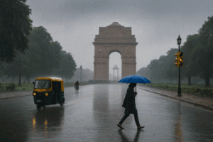 Of Monsoons and Metamorphosis: How Delhi’s Soaking Rains Signal a Shift in Season and Spirit