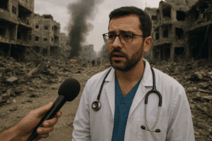 Operation in the Heart of Gaza: As Ground Assault Intensifies, a Doctor’s Testimony Reveals a Deepening Humanitarian Abyss 1 Operation in the Heart of Gaza: As Ground Assault Intensifies, a Doctor’s Testimony Reveals a Deepening Humanitarian Abyss