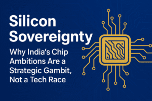 Silicon Sovereignty: Why India's Chip Ambitions Are a Strategic Gambit, Not a Tech Race