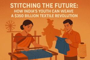 Stitching the Future: How India's Youth Can Weave a $350 Billion Textile Revolution