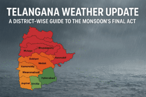 Telangana Weather Update: A District-Wise Guide to the Monsoon’s Final Act