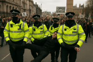 The Crackdown in London: Protest, Proscription, and the Precarious Line Between Terrorism and Dissent