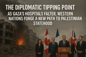 The Diplomatic Tipping Point: As Gaza’s Hospitals Falter, Western Nations Forge a New Path to Palestinian Statehood