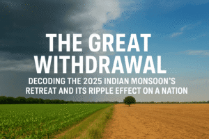 The Great Withdrawal: Decoding the 2025 Indian Monsoon's Retreat and Its Ripple Effect on a Nation