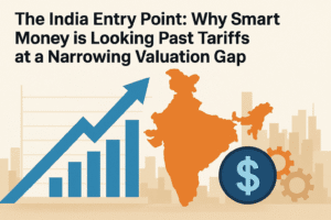 The India Entry Point: Why Smart Money is Looking Past Tariffs at a Narrowing Valuation Gap