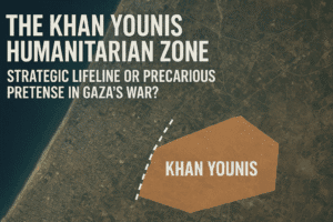 The Khan Younis Humanitarian Zone: Strategic Lifeline or Precarious Pretense in Gaza's War?
