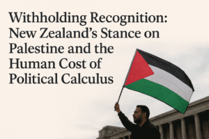 Withholding Recognition: New Zealand’s Stance on Palestine and the Human Cost of Political Calculus