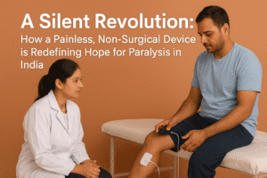 A Silent Revolution: How a Painless, Non-Surgical Device is Redefining Hope for Paralysis in India