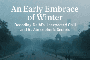 An Early Embrace of Winter: Decoding Delhi’s Unexpected Chill and Its Atmospheric Secrets