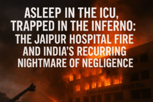 Asleep in the ICU, Trapped in the Inferno: The Jaipur Hospital Fire and India’s Recurring Nightmare of Negligence