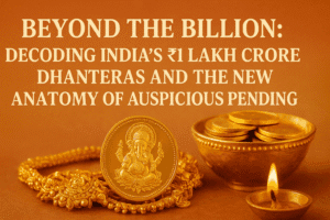 Beyond the Billion: Decoding India's ₹1 Lakh Crore Dhanteras and the New Anatomy of Auspicious Spending 