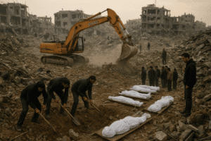 Beyond the Ceasefire: As Gaza Buries Its Dead, A Fragile Truce Confronts the Rubble of War