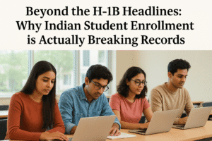Beyond the H-1B Headlines: Why Indian Student Enrollment is Actually Breaking Records 1 Beyond the H-1B Headlines: Why Indian Student Enrollment is Actually Breaking Records