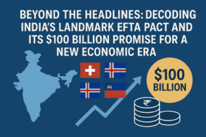 Beyond the Headlines: Decoding India's Landmark EFTA Pact and its $100 Billion Promise for a New Economic Era