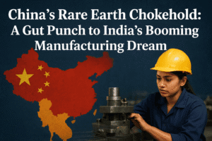China's Rare Earth Chokehold: A Gut Punch to India's Booming Manufacturing Dream