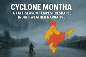 Cyclone Montha: A Late-Season Tempest Reshapes India's Weather Narrative 