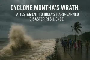 Cyclone Montha's Wrath: A Testament to India's Hard-Earned Disaster Resilience  1 Cyclone Montha's Wrath: A Testament to India's Hard-Earned Disaster Resilience