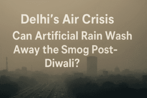 Delhi's Air Crisis: Can Artificial Rain Wash Away the Smog Post-Diwali? 