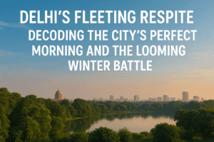 Delhi's Fleeting Respite: Decoding the City's Perfect Morning and the Looming Winter Battle