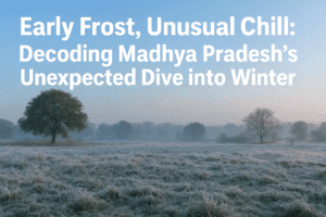 Early Frost, Unusual Chill: Decoding Madhya Pradesh's Unexpected Dive into Winter 