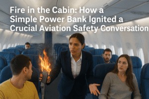 Fire in the Cabin: How a Simple Power Bank Ignited a Crucial Aviation Safety Conversation 