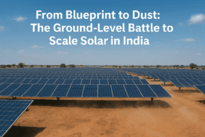 From Blueprint to Dust: The Ground-Level Battle to Scale Solar in India