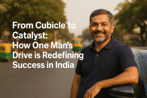 From Cubicle to Catalyst: How One Man's Drive is Redefining Success in India 1 From Cubicle to Catalyst: How One Man's Drive is Redefining Success in India