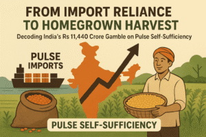 From Import Reliance to Homegrown Harvest: Decoding India’s Rs 11,440 Crore Gamble on Pulse Self-Sufficiency 