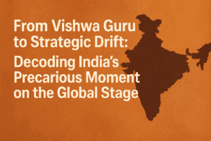 From Vishwa Guru to Strategic Drift: Decoding India's Precarious Moment on the Global Stage