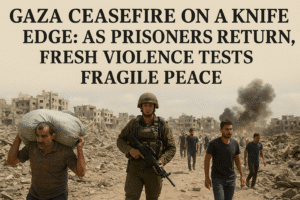 Gaza Ceasefire on a Knife's Edge: As Prisoners Return, Fresh Violence Tests Fragile Peace
