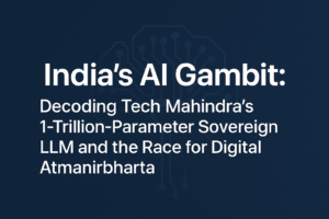 India's AI Gambit: Decoding Tech Mahindra's 1-Trillion-Parameter Sovereign LLM and the Race for Digital Atmanirbharta