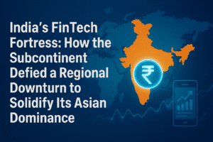 India's FinTech Fortress: How the Subcontinent Defied a Regional Downturn to Solidify Its Asian Dominance 