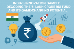 India's Innovation Gambit: Decoding the ₹1 Lakh Crore RDI Fund and Its Game-Changing Potential