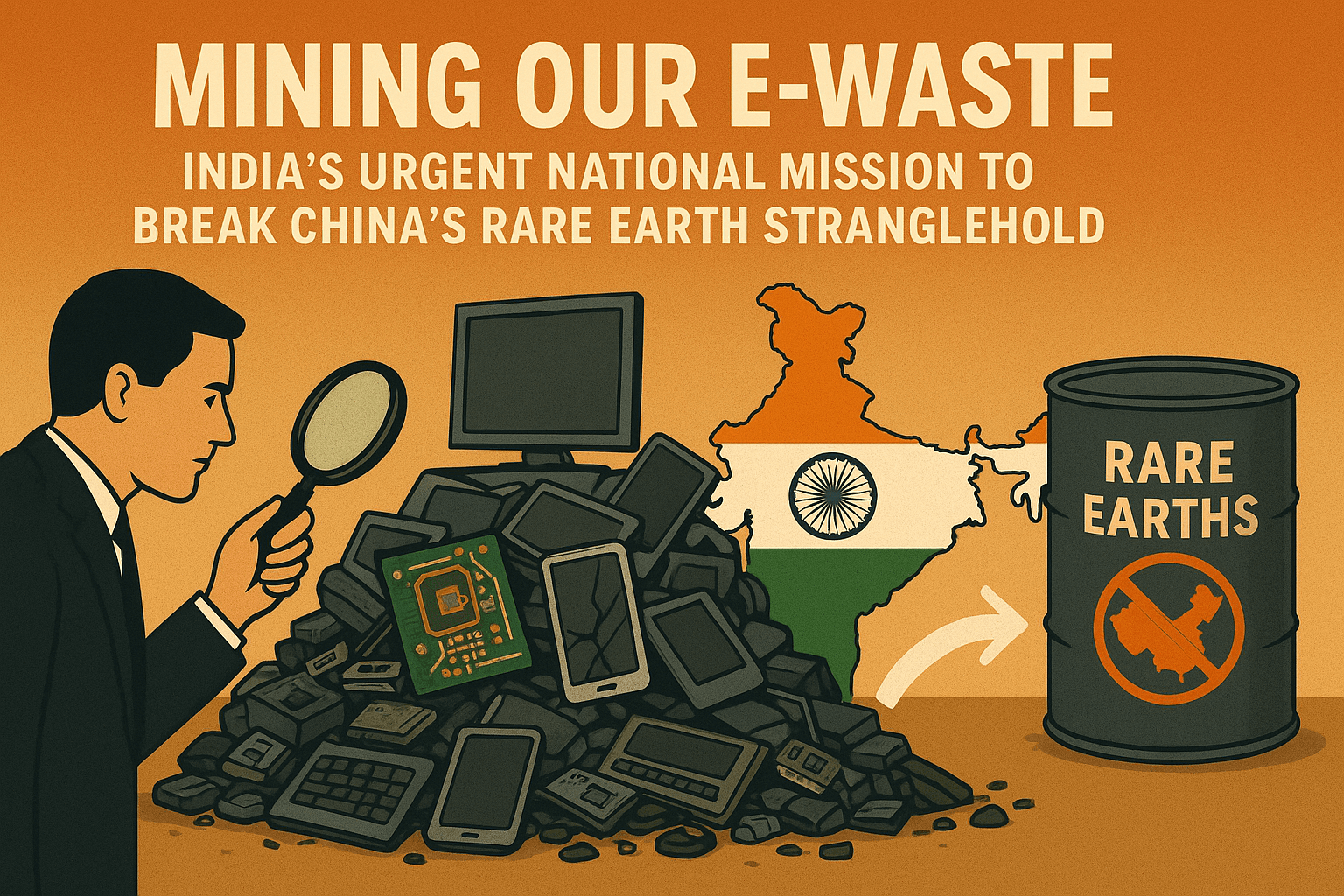 Mining Our E-Waste: India's Urgent National Mission to Break China's Rare Earth Stranglehold 