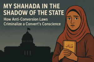 My Shahada in the Shadow of the State: How Anti-Conversion Laws Criminalize a Convert’s Conscience 