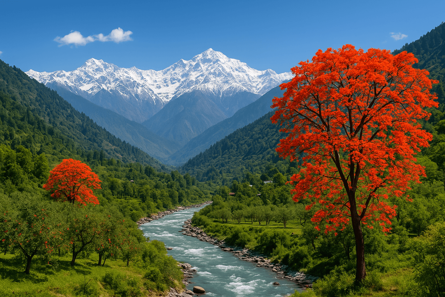 Of Glaciers and Gulmohars: Himachal Pradesh at a Climate Crossroads 