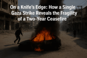 On a Knife's Edge: How a Single Gaza Strike Reveals the Fragility of a Two-Year Ceasefire 