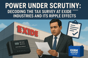 Power Under Scrutiny: Decoding the Tax Survey at Exide Industries and Its Ripple Effects 