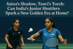 Saina's Shadow, Tanvi's Torch: Can India's Junior Shuttlers Spark a New Golden Era at Home?