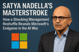 Satya Nadella's Masterstroke: How a Shocking Management Reshuffle Reveals Microsoft's Endgame in the AI War 