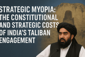 Strategic Myopia: The Constitutional and Strategic Costs of India's Taliban Engagement