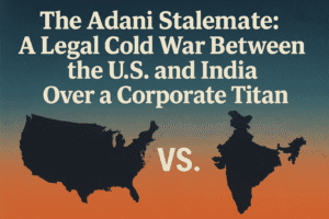 The Adani Stalemate: A Legal Cold War Between the U.S. and India Over a Corporate Titan