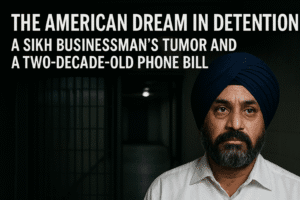 The American Dream in Detention: A Sikh Businessman’s Tumor and a Two-Decade-Old Phone Bill