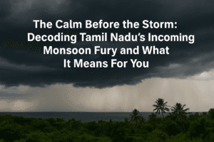 The Calm Before the Storm: Decoding Tamil Nadu’s Incoming Monsoon Fury and What It Means For You