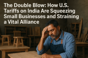 The Double Blow: How U.S. Tariffs on India Are Squeezing Small Businesses and Straining a Vital Alliance