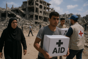 The Fragile Truce: As Gaza Ceasefire Holds, a Race Against Time for Aid and Answers 1 The Fragile Truce: As Gaza Ceasefire Holds, a Race Against Time for Aid and Answers