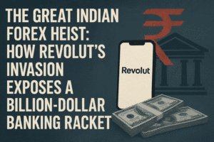 The Great Indian Forex Heist: How Revolut's Invasion Exposes a Billion-Dollar Banking Racket
