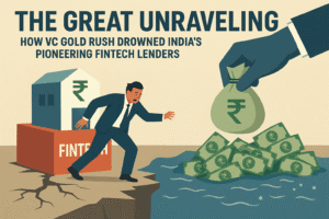The Great Unraveling: How VC Gold Rush Drowned India’s Pioneering Fintech Lenders