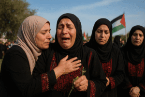 The Hollow Pin: As Gaza Ceasefire Holds, a Nation's Celebration is Pierced by Unresolved Grief